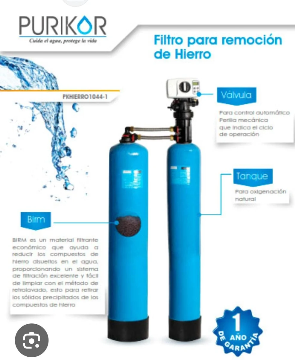 Filtración de agua